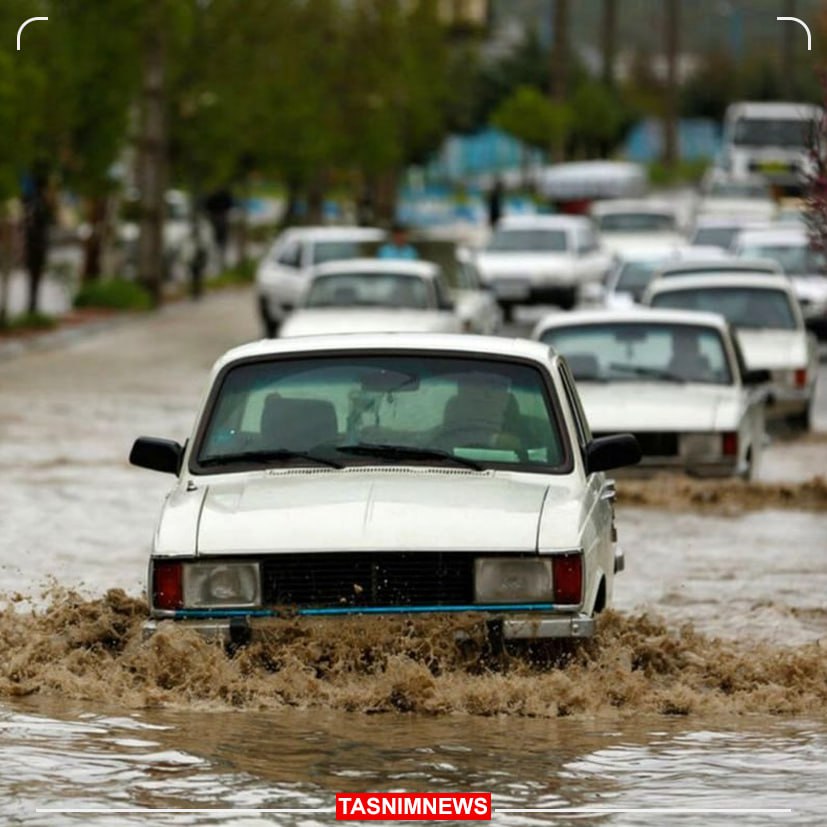 هشدار نارنجی بارش برای ۱۵ استان کشور